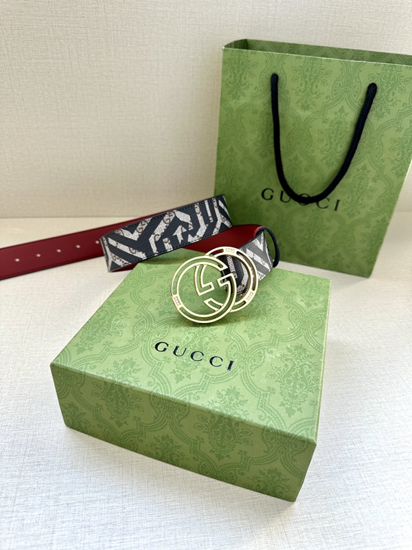 グッチベルト激安角部分ディテール